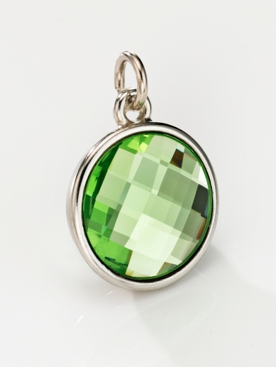 Kristall Peridot Green