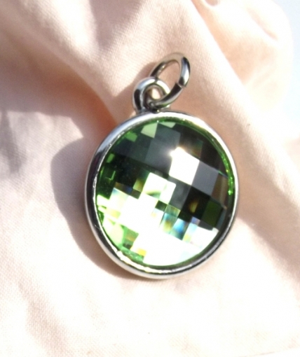 Kristall Peridot Green